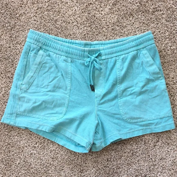 Athleta Women's Turquoise Athletic Shorts - Picture 1 of 4
